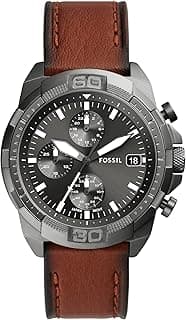 Fossil Bronson Analog Black Dial Men's Watch-FS5714
