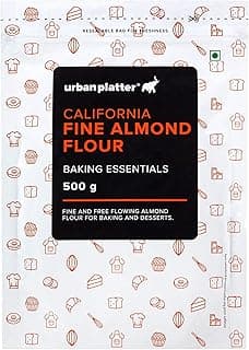 Urban Platter California Blanched Almond Flour, 500g (Naturally Gluten-Free | Finely Milled | Low-Carb | Ideal for Baking & Keto Recipes)