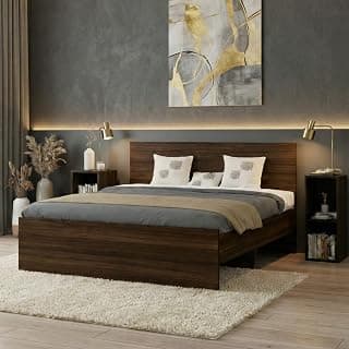 The MM Furniture store Hunter – Queen Size Bed with Without Storage – 60x78