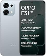OPPO F31 5G (Cloud Green, 8GB RAM, 128GB Storage) with No Cost EMI/Bank Offers