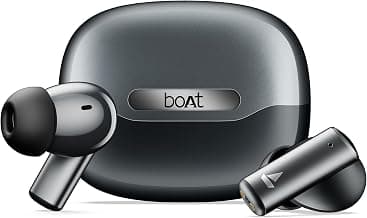 boAt Airdopes Prime 701 ANC, 46dB Hybrid ANC, 50Hr Battery, Real Spatial Audio,Multidevice Connect,App Support, Bluetooth Earbuds, TWS Ear Buds Wireless Earphones with mic (Obsidian Black)