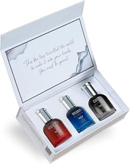 Bombay Shaving Company Wanderlust Perfume Gift Set for Men | Woody, Fruity, Spicy Fragrances | 3x30ml EDP | Long Lasting Travel Collection | Premium Fragrance Gift