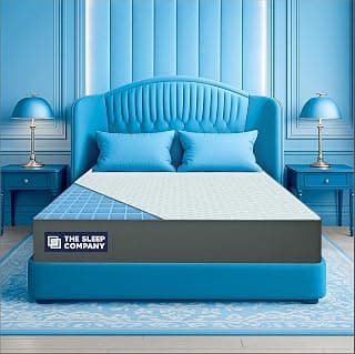 The Sleep Company Luxe Mattress | SmartGRIDTechnology | Soft Feel for Hotel-Like Comfort | 10 Year Warranty | Single Size Bed Mattress |78x36x6