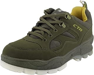 ADD GEAR CTR Trekking Shoes Anti-Skid Hiking, Mountain Boots for Men and Women - OD-1 Olive