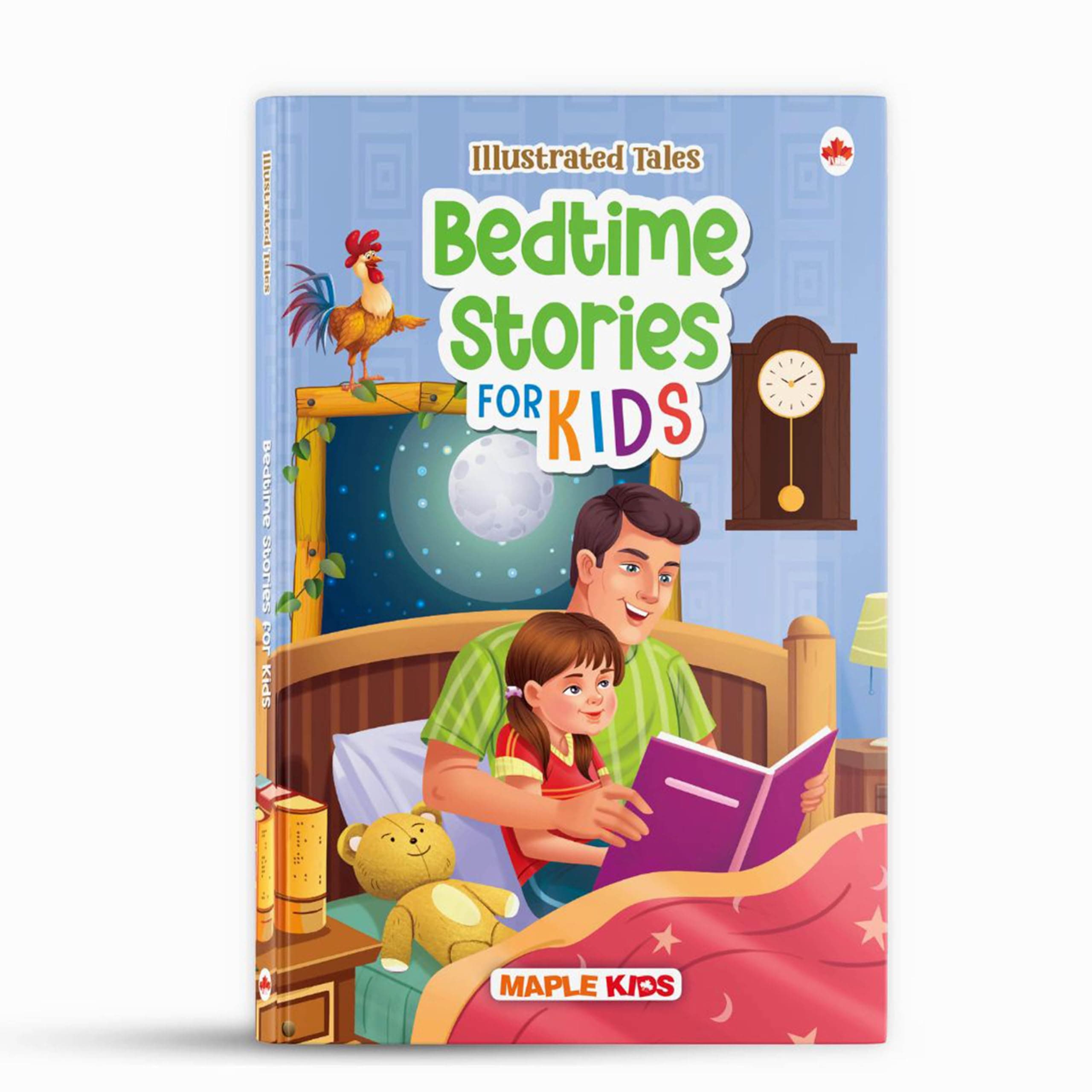 Story Book for Kids - Bedtime Stories for Kids - Illustrated Stories for Children - Bedtime Stories - Age 2+ Years - Read Aloud to Infants, Toddlers - Hardbound