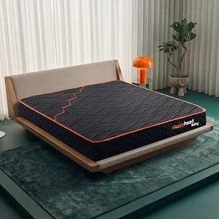 Sleepyhead Boing Designed by Duroflex - 3 Zone Pocket Spring Mattress with HR Foam| Zero Partner Disturbance & Spinal Support| Medium Plush Comfort| 8" Queen Bed Mattress| 10 Years Warranty (75x60x8)