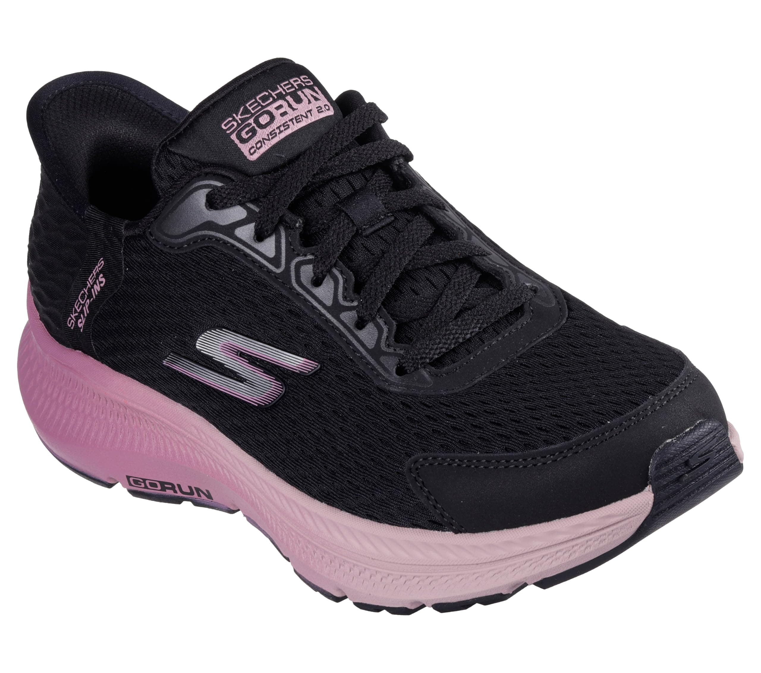 Skechers Womens Go Run consistent 2.0 Slip Ins Running Shoes