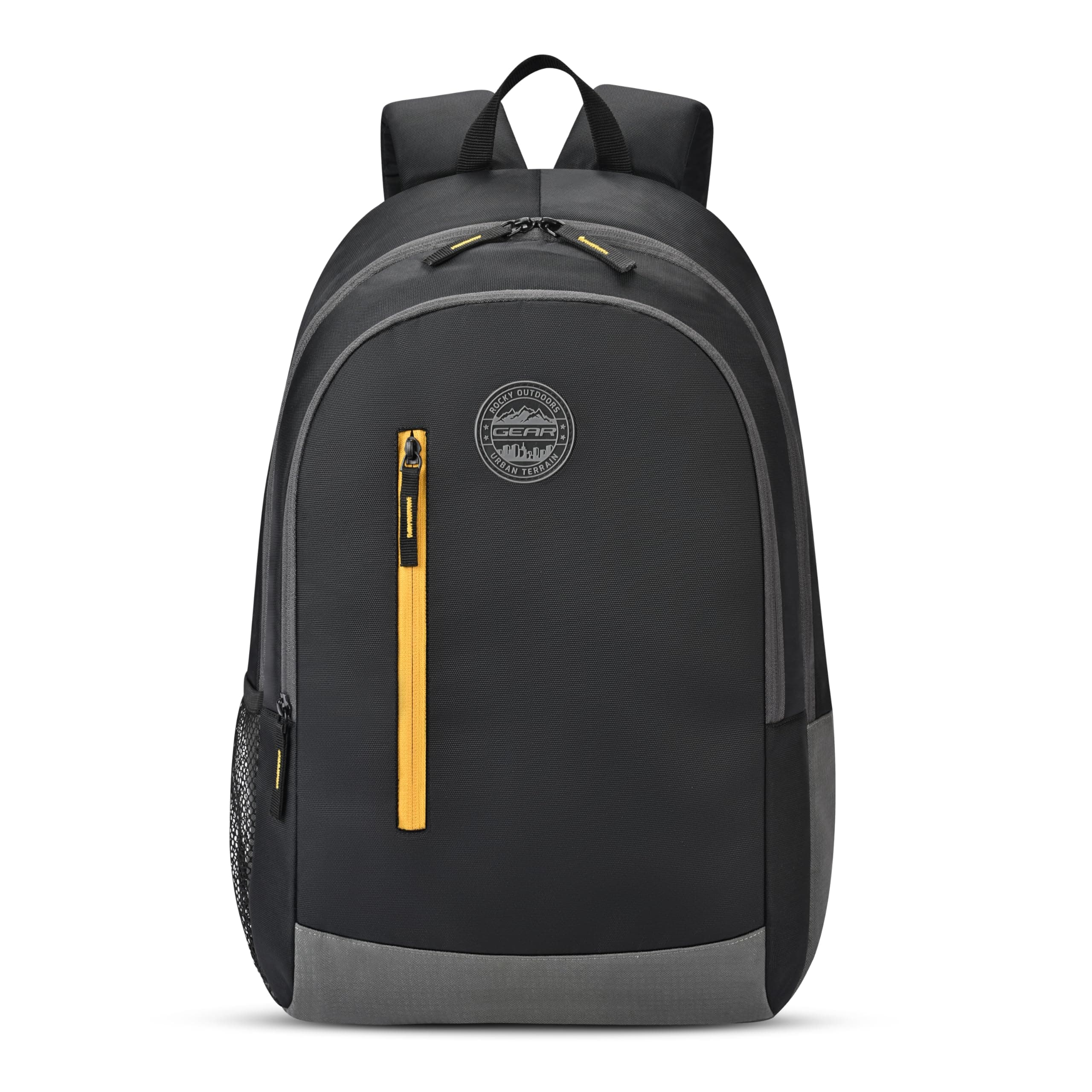 Gear 19 Ltrs Black and Yellow Backpack (BKPECOBP40112)