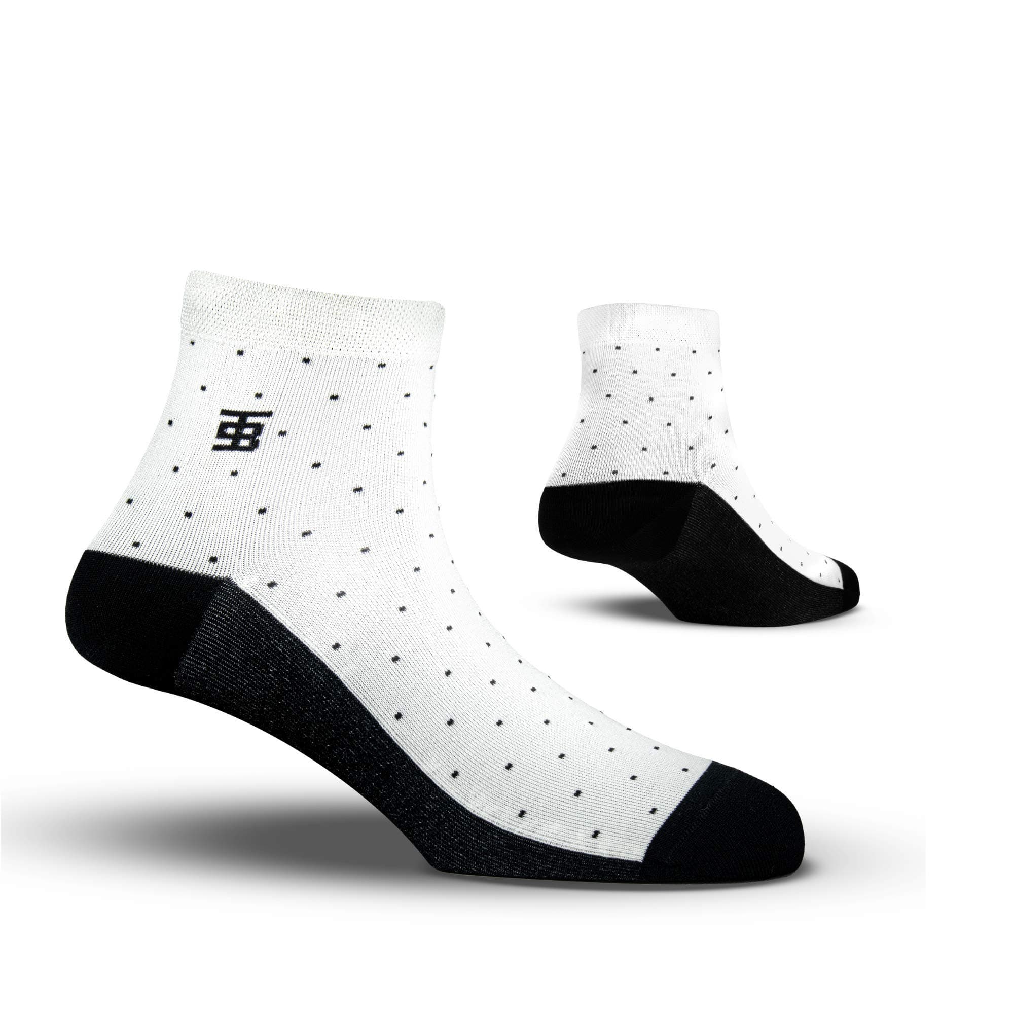 SockSoho Men Premium ANKLE LENGTH Cotton Socks (Material : Scottish Lisle Cotton | Color: White | Size : Free size UK (7-12) | Length : Ankle)