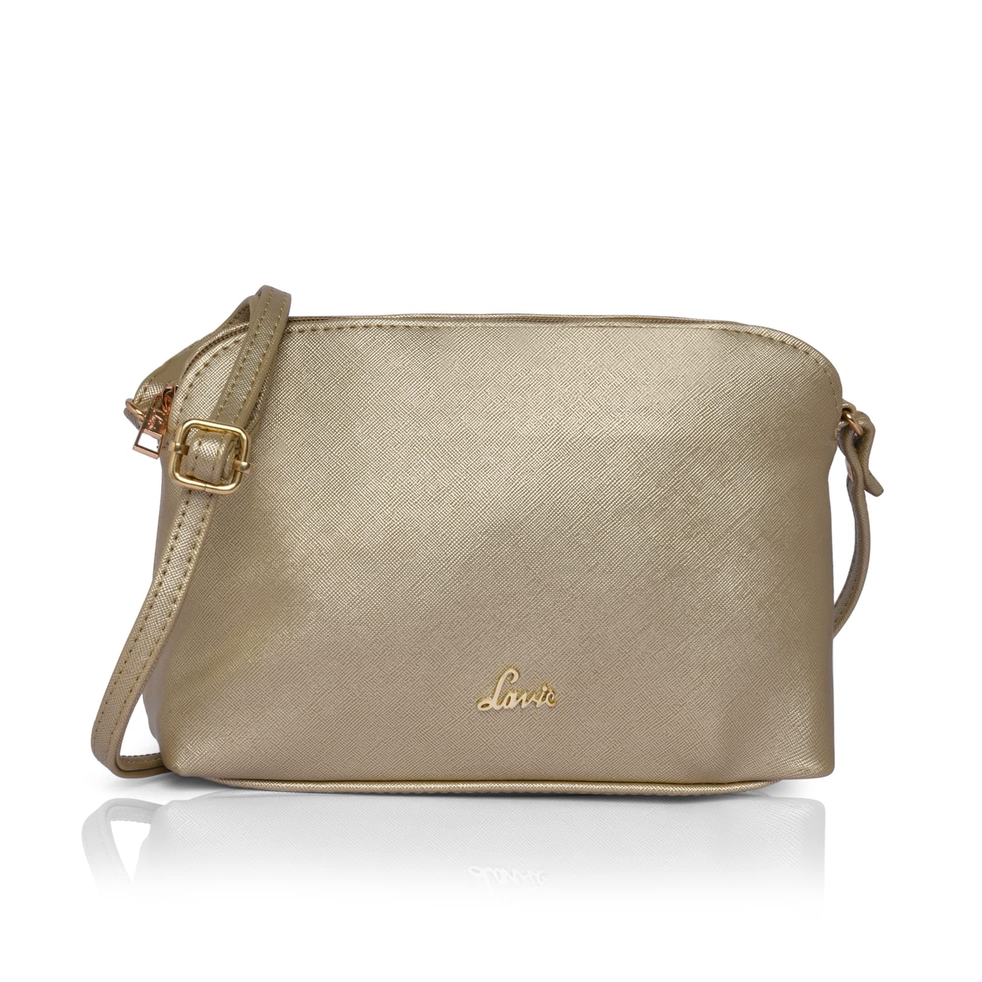 Lavie Women's Archer Textured Dome Sling Bag | Ladies Purse Handbag | Textured