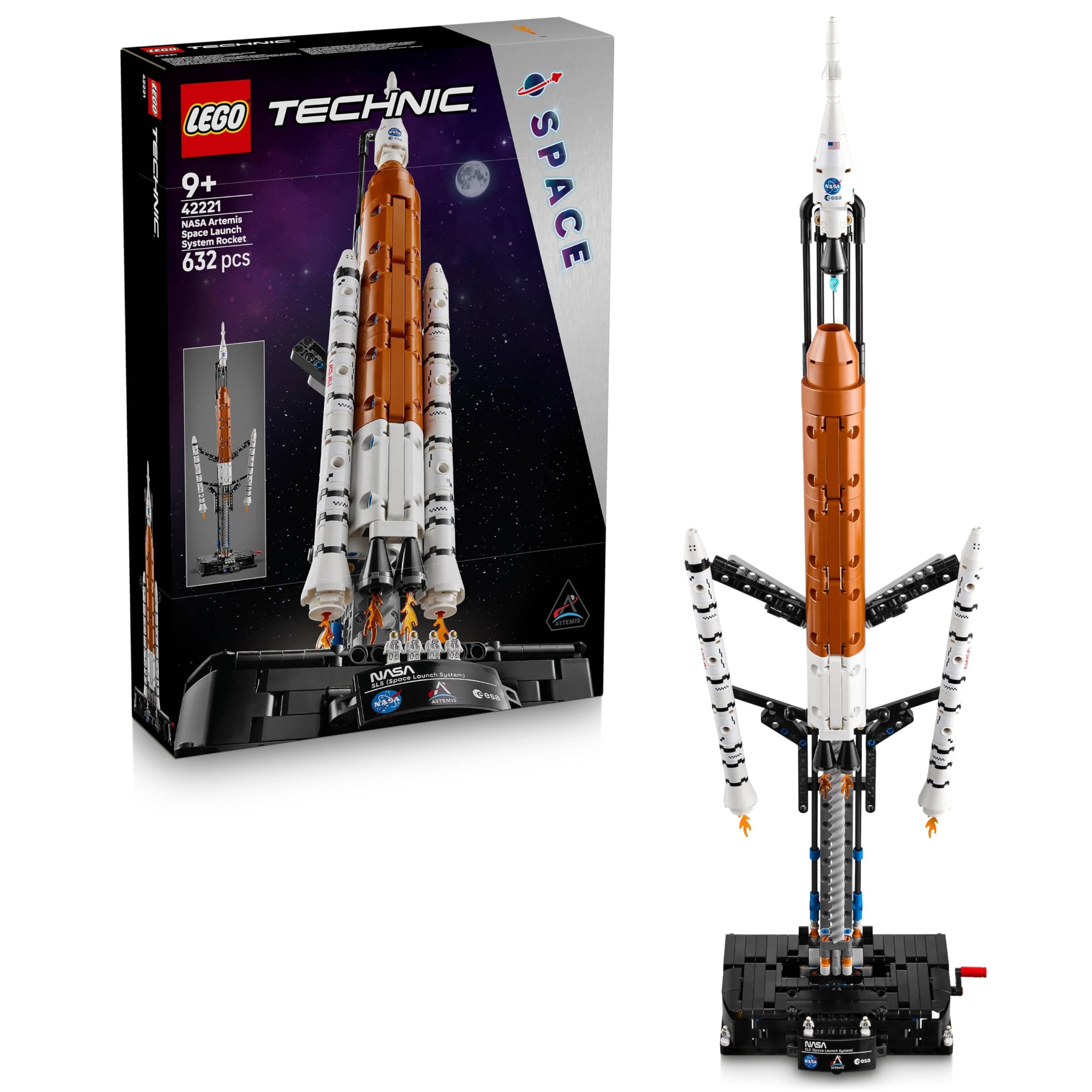LEGO Technic NASA Artemis Space Launch System Rocket - Model Kit for Kids - 42221