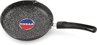TOSAA Non Stick Diecast Mini Pan 17Cm, Black (TCMP17)