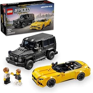 LEGO Speed Champions Mercedes-AMG G 63 & Mercedes-AMG SL 63 76924 Building Blocks Toys for 10+ Gift for Boys and Girls