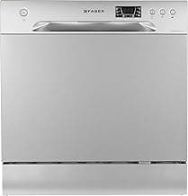 Faber 8 Place Settings Dishwasher (FFSD 6PR 8S Ace INOX, INOX)
