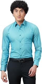 Raymond Men's Structure Slim Fit Shirt