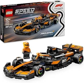 LEGO Speed Champions McLaren F1 Team MCL38 Race Car Vehicle Set 77251 Building Blocks Toys for 10+ Gift for Boys and Girls
