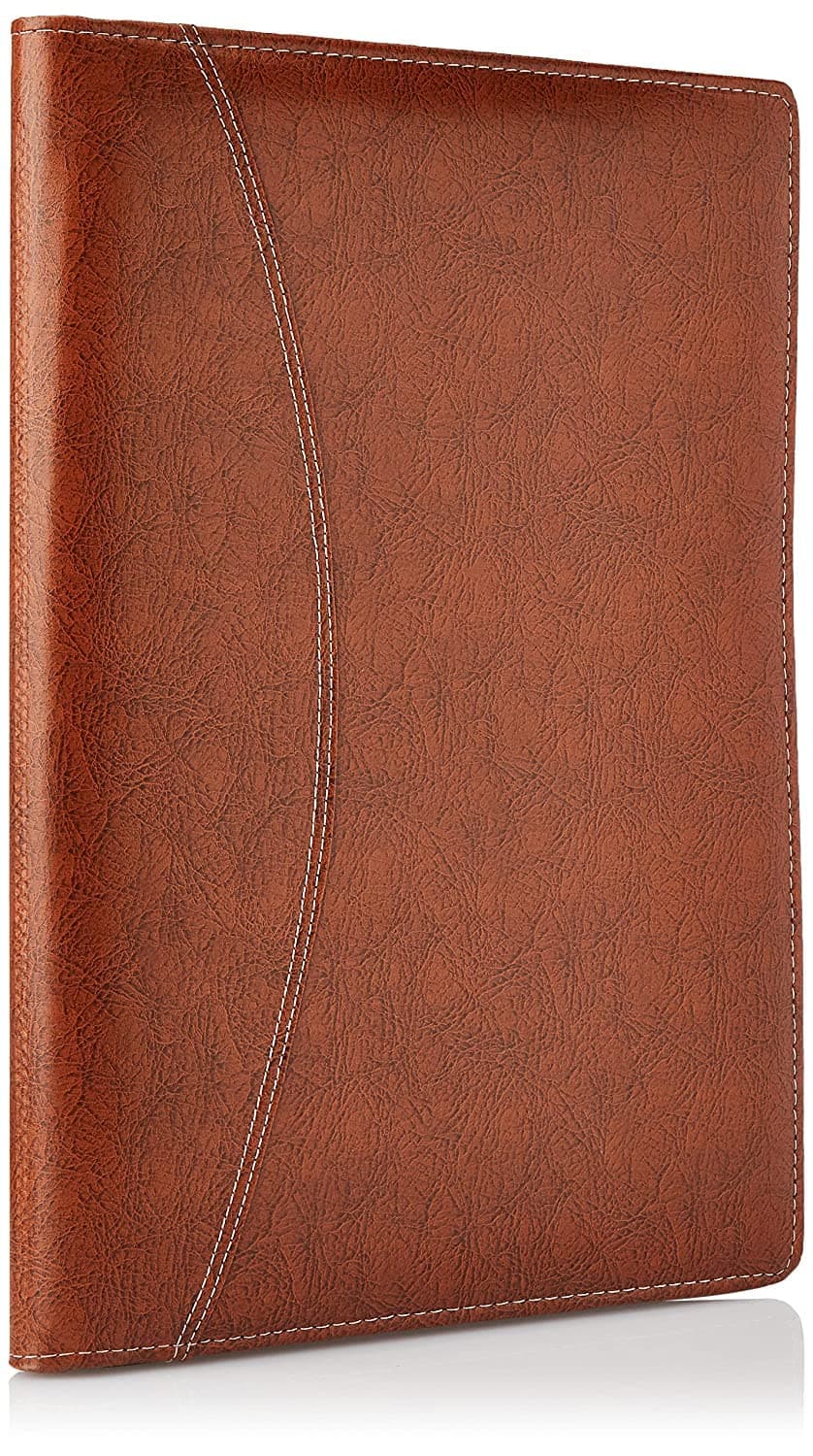 COI Expandable PU Leather File Folder 20-Leaf Certificate & Document Organizer, Legal-Size Portfolio with Multiple Pockets, Reinforced Stitching, Professional Office & Travel Document Holder (Approx.)