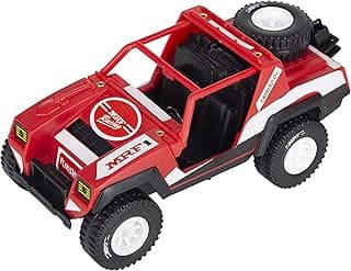 Giggles Funskool - Mrf Racing Jeep, Multicolour Push and Go vehicle, Develops Hand-Eye coordination, 12 months & above, Infant and Preschool Toys, Multicolor