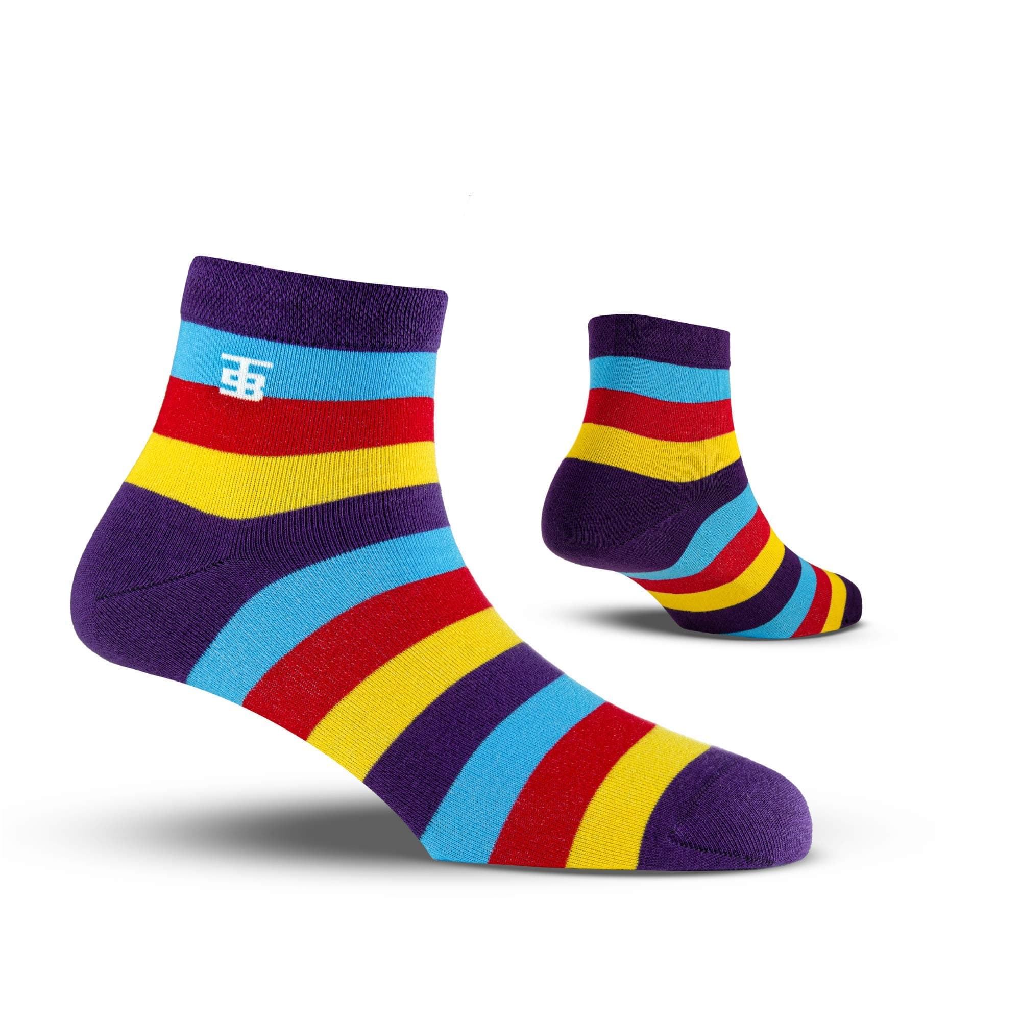 Socksoho Premium ANKLE LENGTH Colorful Stripes