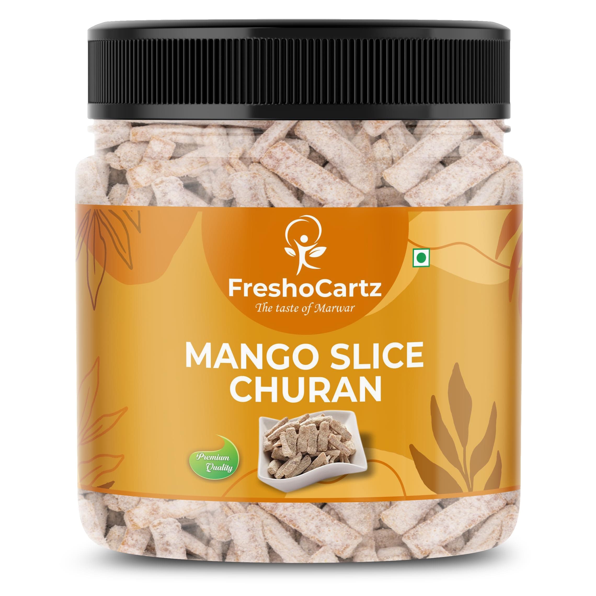FreshoCartz Mango Slice Churan | Homemade Khatta Meetha Mukhwas | Aap Pachak, Aplam Chaplam, Aap Papad | Mango Sliced Pachak - Jar Pack (Mango Slice, 500g (Pack of 1))