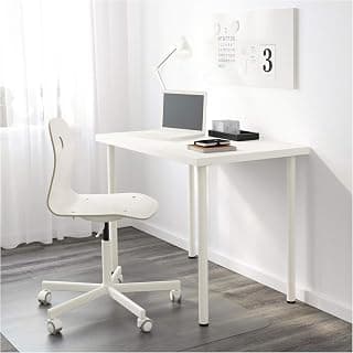 Ikea Metal Legs Linnmon/Adils Office Desk (White)