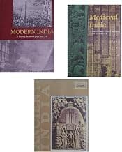 OLD NCERT 3 BOOK COMBO - ANCIENT, MEDIVAL & MODERN INDIA - BOOKS FOR UPSC & CIVIL SERViCES