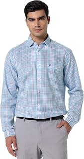 Allen Solly Men’s Casual Check Shirt | Regular Fit, Comfortable Fabric, Smart