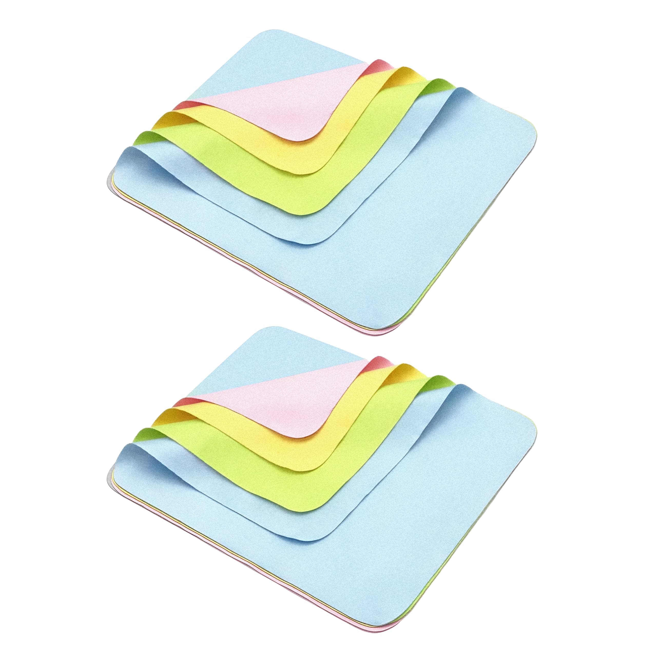 HUMBLE Ultra Soft Microfiber Cleaning Cloth for Laptop Screen Phone Camera Lens Tablet Monitor Sunglasses Soft Lint Free Reusable Wipes for Electronics Optical Glass Non Abrasive Microfiber Pack of 10