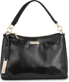 Peperone Clara Black Hobo bag