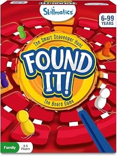 Skillmatics Found It – Scavenger Hunt Board & Card Game for Kids | Search & Find for Kids, Adults, Families, Educational Game, Fun, Gifts for Ages 6, 7, 8, 9 and Up