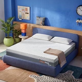Sleepyhead Sense Designed by Duroflex - 3 Zoned BodyIQ Orthopedic Memory Foam |Cooling Technology |Smart Orthopedic Support |10 Years Warranty |Medium Firm |8 Inch Queen Size Bed Mattress (78x60x8)