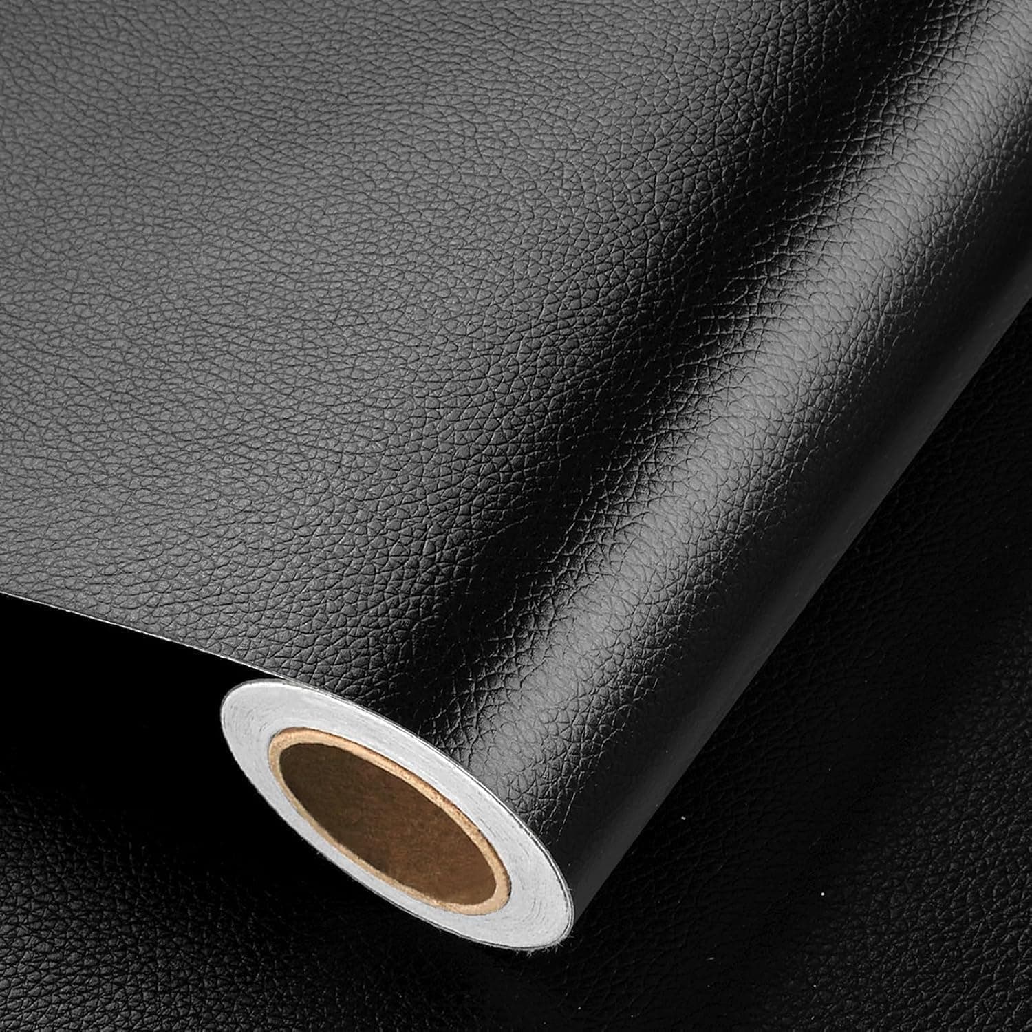 60 x30 cm Leather Repair Patch | Self Adhesive & WaterproofLeather Repair Patch Sheet for Car/Sofa/Hand Bags (Pack of 1, Colour: Black)