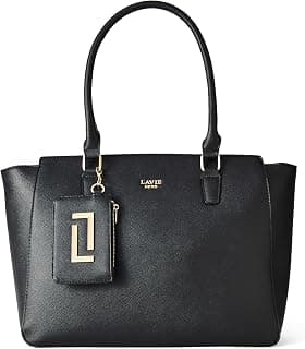 Lavie Luxe Women's Duo Kelly Laptop Satchel Handbag for Women | Fits Upto 15 Inch Laptop | Laptop Bag for Work | Ladies purse | Stylish Shoulder Bag | Gift For Women