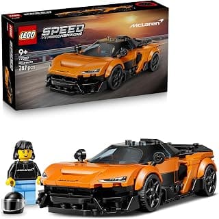 LEGO Speed Champions McLaren W1 - The Real Supercar with 1 Minifigure - Race Car - 77257