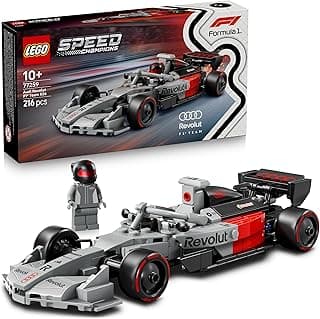 LEGO Speed Champions Audi Revolut F1® Team R26 Race Car Toy Building Set with 1 Minifigure 77259