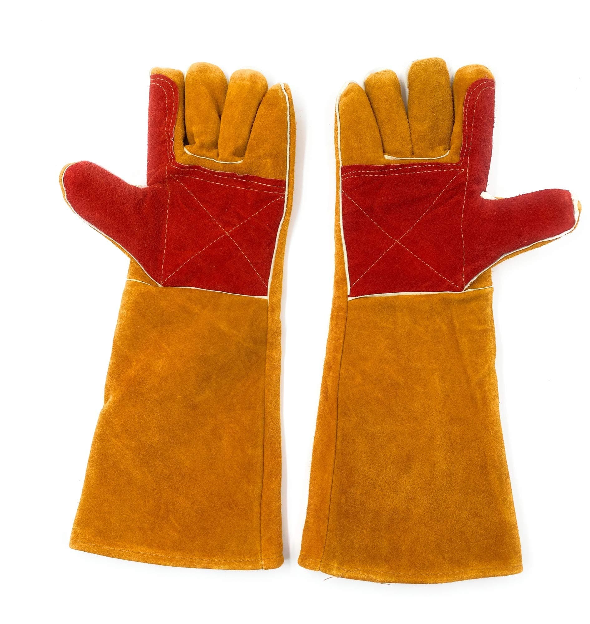 24x7 eMall Anti Bite Gloves Safe And Durable Animal handling Gloves For Dog Cat Bird Parrot Lizard Antibite 18 Inches Long.