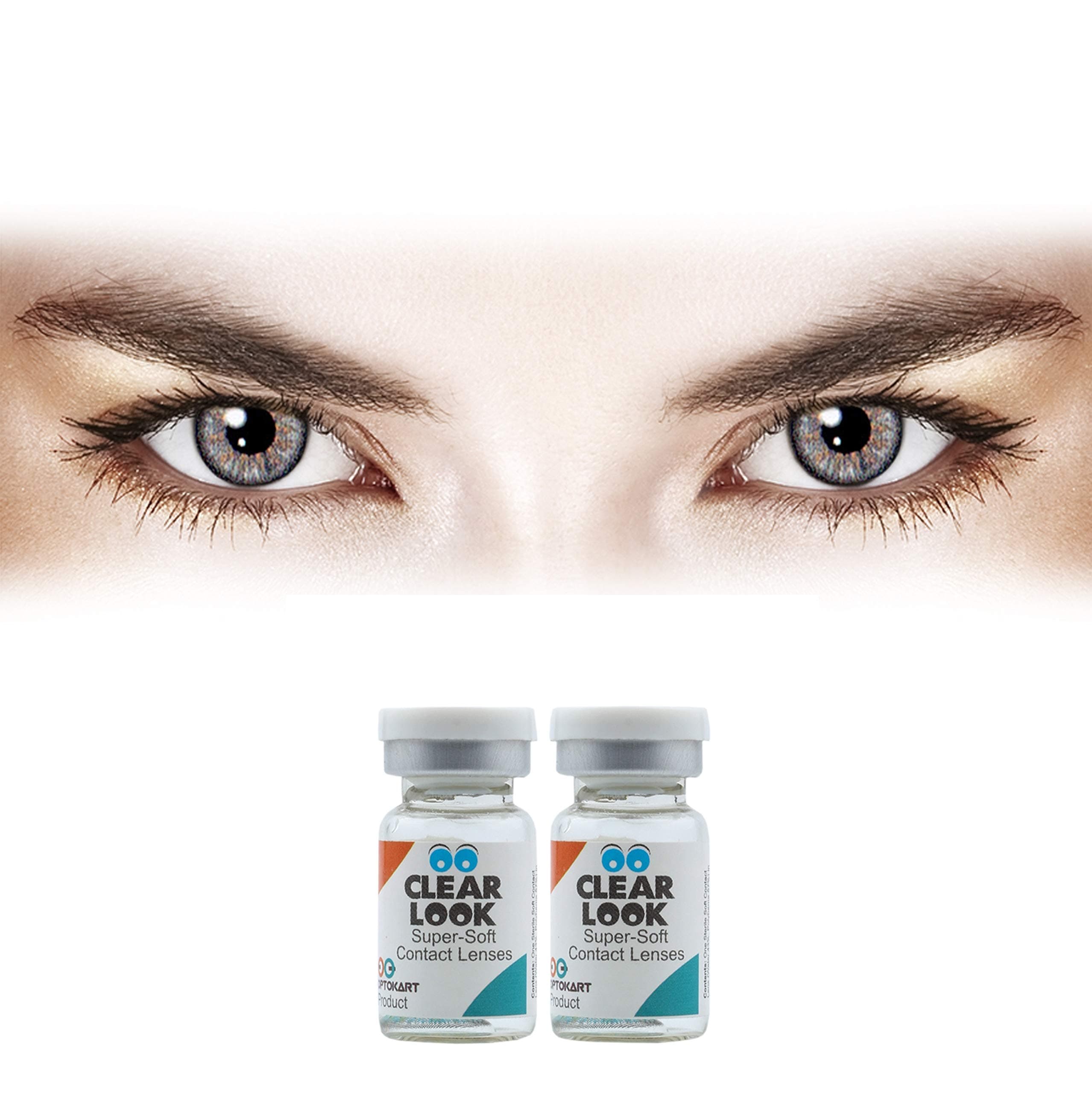 ClearLook Yearly Contact Lens - 2 Units (Gray)