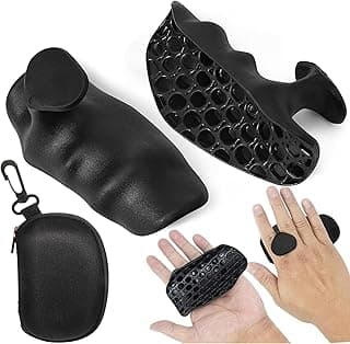 Weight Lifting Gym Grips for Men & Women | Anti-Slip Palm Support Hand Grips | Improved Grip Control & Reduced Hand Strain | For Dumbbell, Barbell & Cable Workouts