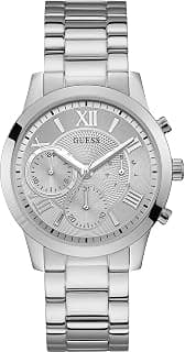 GUESS Solar Women Silver Round Dial Analog Watch - W1070L1