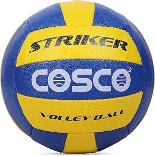 Cosco Striker Synthetic Volleyball, Size 4 , Multicolor