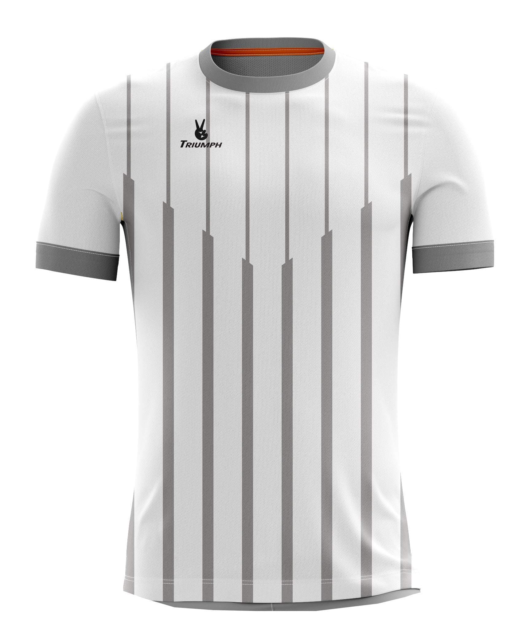 TRIUMPH Men Soccer Jersey Quick Dry Half Sleeve Football Jerseys for Men's Printed Soccer Football Sports Team T-Shirts for Boys Player Polyester Sportswear Football T Shirts