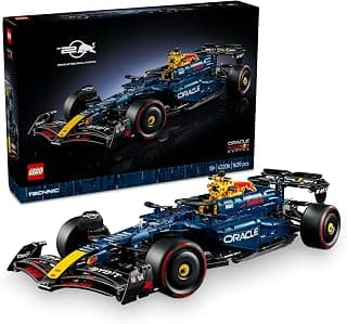 LEGO Technic Oracle Red Bull Racing RB20 F1 Car Model Kit for Adults, Build Your Own Vehicle 42206