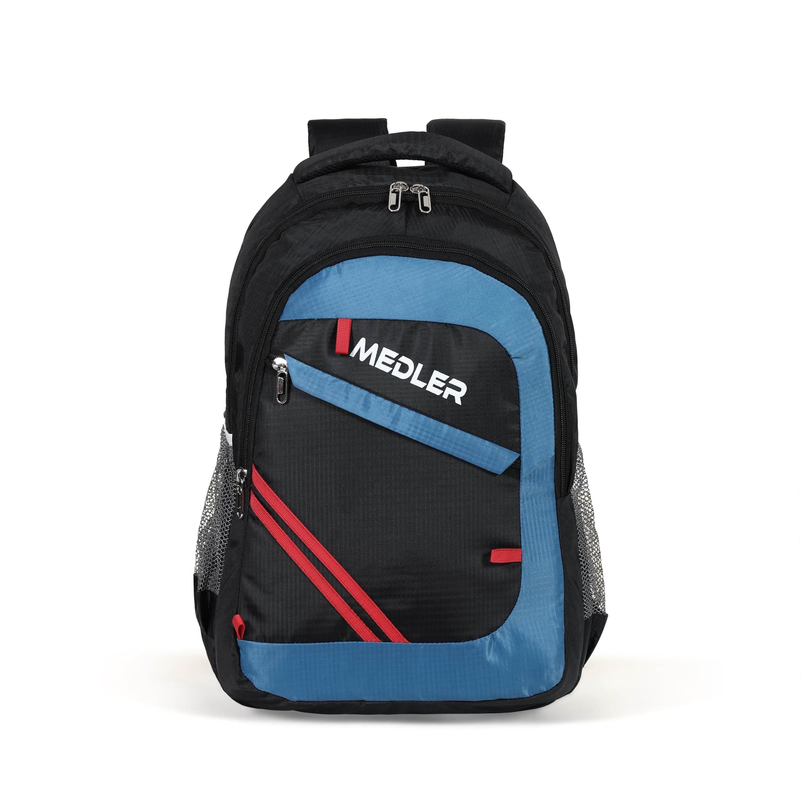 M MEDLER Terra 40L Laptop Backpack, school bag for boys and girls, college bag, office bag, travel bag for men and women, Black