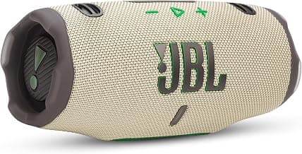 JBL Charge 6, Powerful Pro Sound with AI Sound Boost Wireless Portable Bluetooth Speaker,28 Hrs Playtime, Auracast Multi-Speaker Connection, Built in Power Bank, IP68 Waterproof & dustproof, Sand