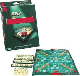 Kids Mandi Durable & Portable Word Play Board Game | Travel Scrabble Style Word Building Game | Educational Family Game for Vocabulary, Spelling & Brain Development for Kids and Adults