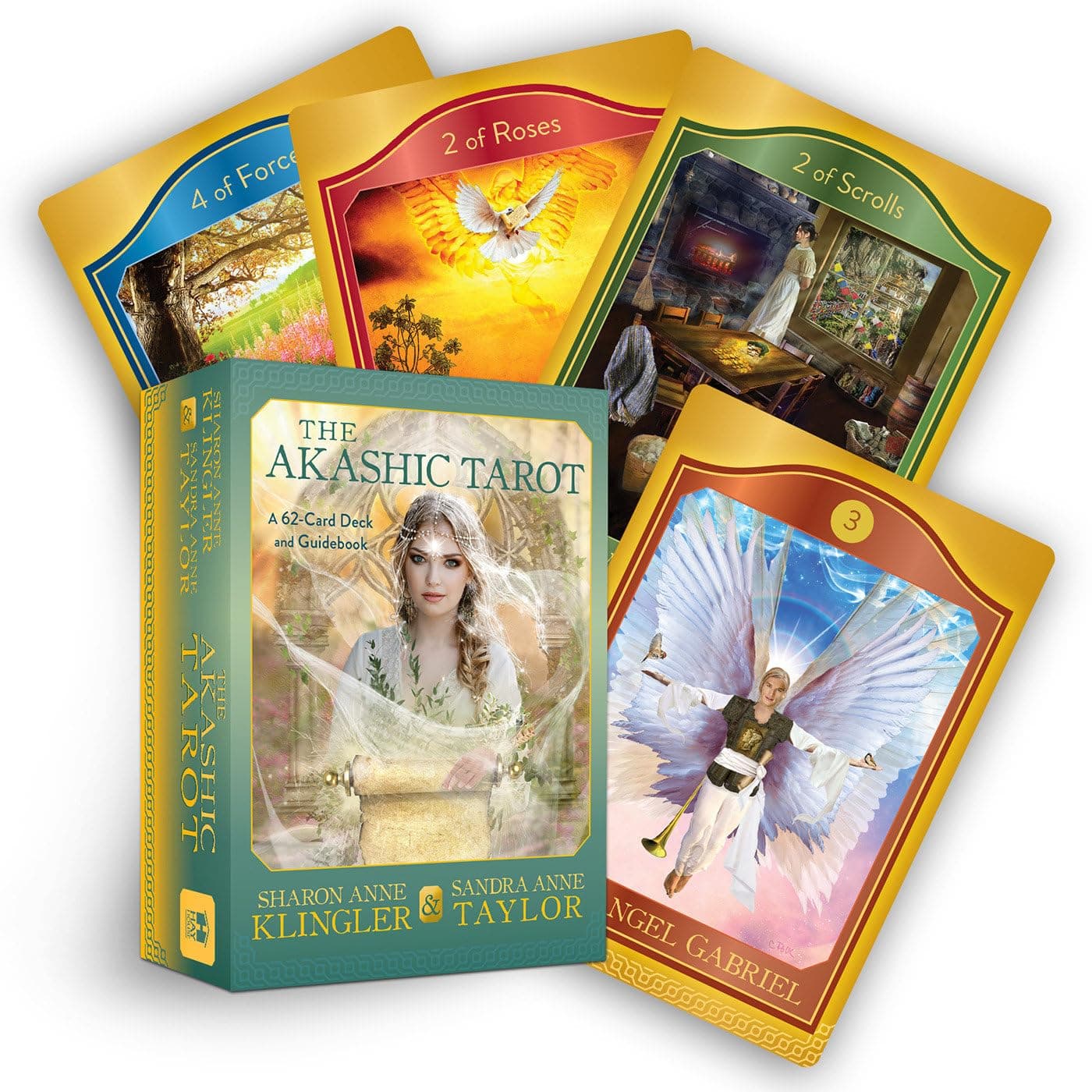 The Akashic Tarot: A 62-Card Deck And Gu