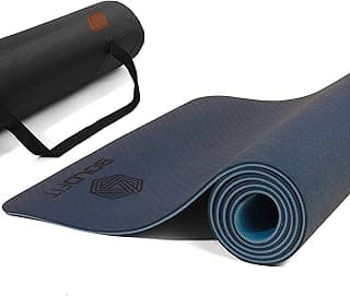 Boldfit Yoga Mat for Women and Men TPE Material Extra Thick Exercis for Men for Workout, Yoga, Fitness, Exercise Mat Anti Slip Mat,6mm Gym Mat