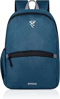 SPENZ BAGS Saffron Mini Laptop Bag School & College Backpack Bag for Boys & Girls | Casual College Bag for boys & girls (GenZ)