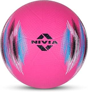 Nivia Electric Volleyball, Rubber Moulded, Beach Volleyball, for Indoor & Outdoor, for Men & Women, Size - 4 (Multicolor)