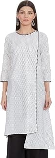 global desi Women's Cotton Regular Tunic Shirt